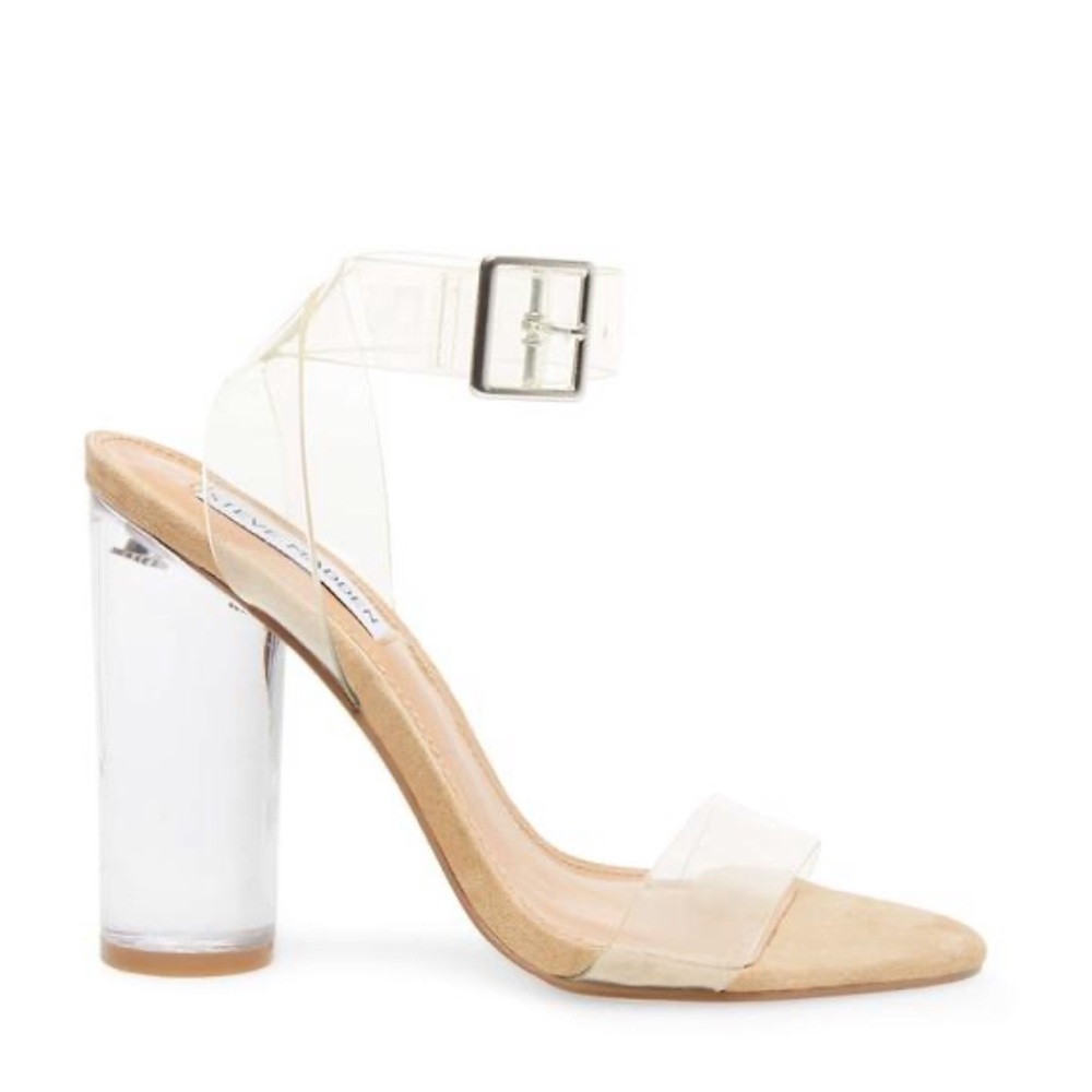 Brand new clear heels